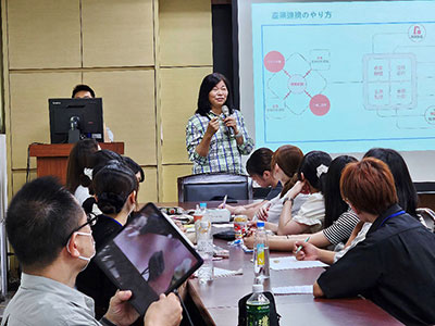 林冠汝先生の講義